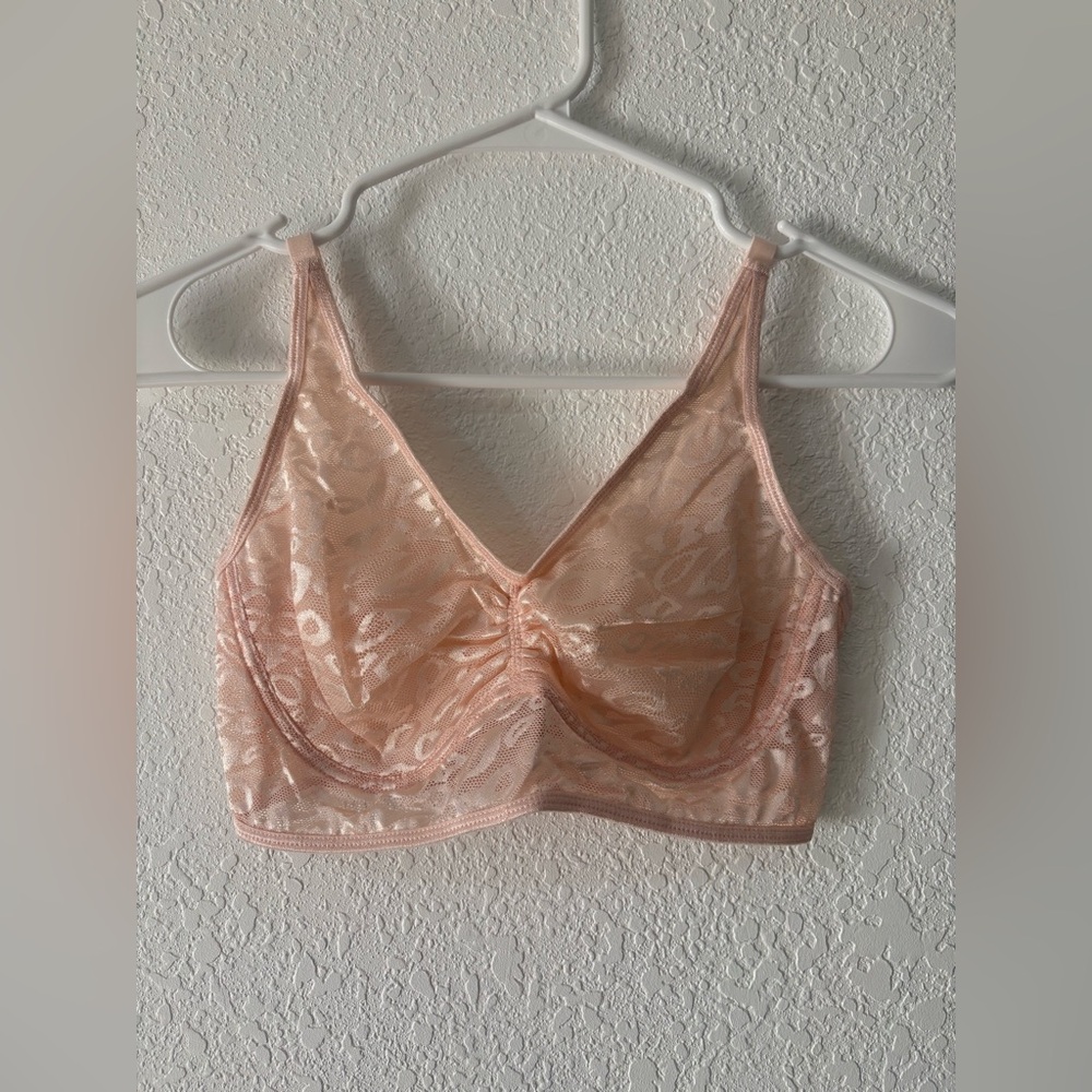 Ruby Ribbon Allure Demiette Lightweight Wireless in Peach New